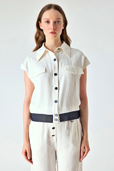 FEVER Denim mixli gömlek