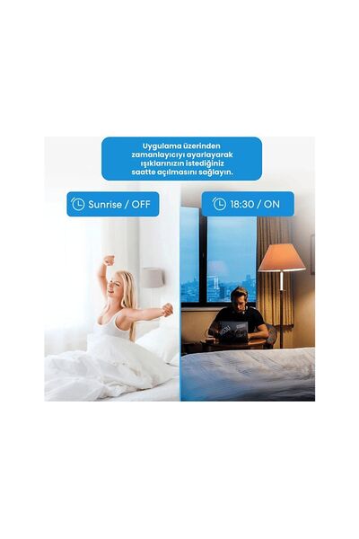 MEROSS Akıllı Anahtar Tuşlu Çift Yön Mss550x