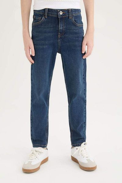 DeFacto New Season Boy's Slim Fit Slim Fit Straight Leg Basic Straight Jeans