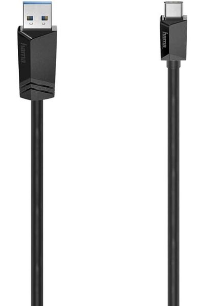 Hama 200653 كابل من قابس USB-C إلى قابس USB-A، بطول 3 أمتار