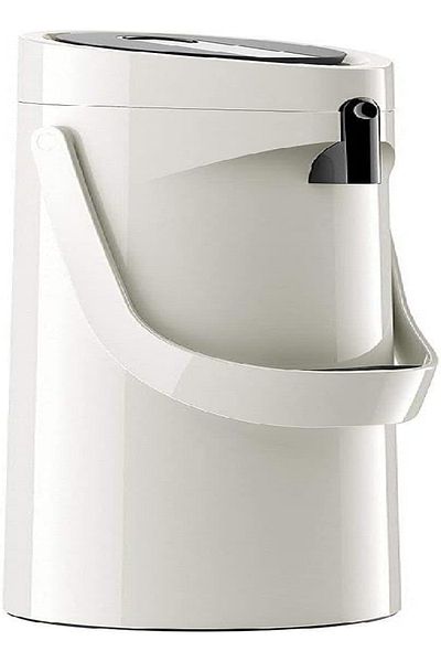 emsa Ponza Thermos Jug 1.9L, stainless steel, white, 17x16.5x39cm, insulated, durable
