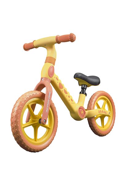 ACTION ONE Balance bike for children 2-5 years old Spiky, 12 inch, orange