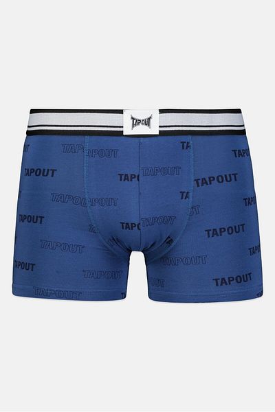 Tapout Men 3 Pieces Brand Logo Boxer Brief, Multicolor