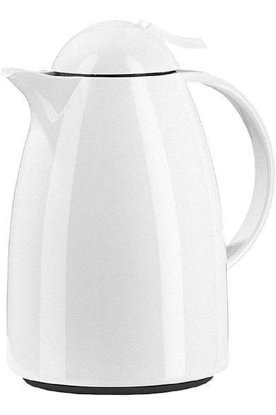 emsa Auberge Mini 12oz Insulated Server, White, Quick Tip lid, keeps drinks hot/cold for hours.