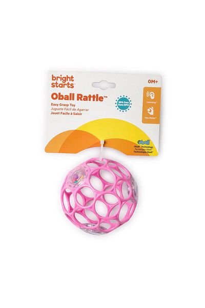 Oball كرة راتل وردي