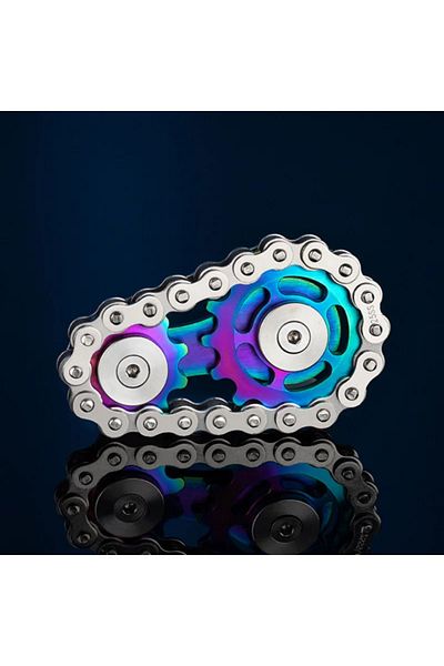 Choice NO.5160 Metal Hand Spinner Chain Gear Metal Fidget Spinner Adult EDC Fidget Toys Focus ADHD Tool Off