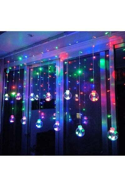 HALAMODO Wishing Balls LED String Light For Christmas White 2.5meter White 2.5meter