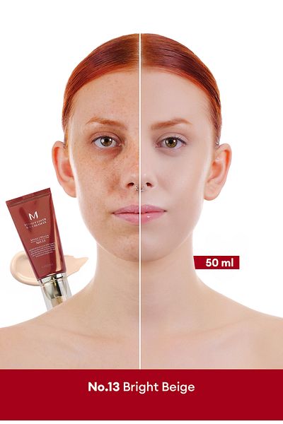 Missha Multifunctional m Perfect Cover Bb Cream with Perfect Coverage Ex Spf42/Pa+++ No.13 (50ml)
