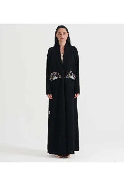 Rosette Abaya Coloring Lulu Pocket