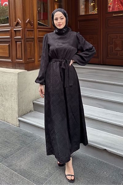 ANONİM STORE Bella Stylish Φόρεμα - Μαύρο