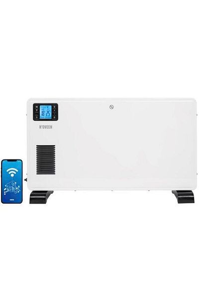 Noveen Radiator electric NOVEEN CH9099, Smart, Afisaj LCD, Temporizator si telecomanda, 2300W, (Alb)