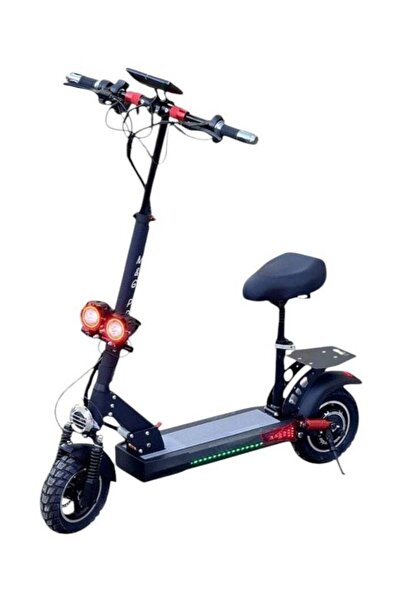 Star Kids سكوتر كهربائي X12-1 Monster - شاشة LED، بطارية 10000 أمبير/ساعة، مح...