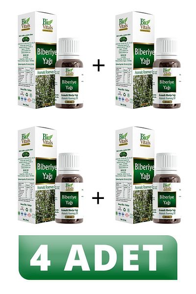 Bio Vitals 20 ml Rosemary Oil - 4 Pieces