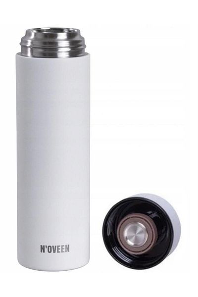 Noveen Termos Noveen TB2311 White Mat, LED, 450 ml (Alb mat)