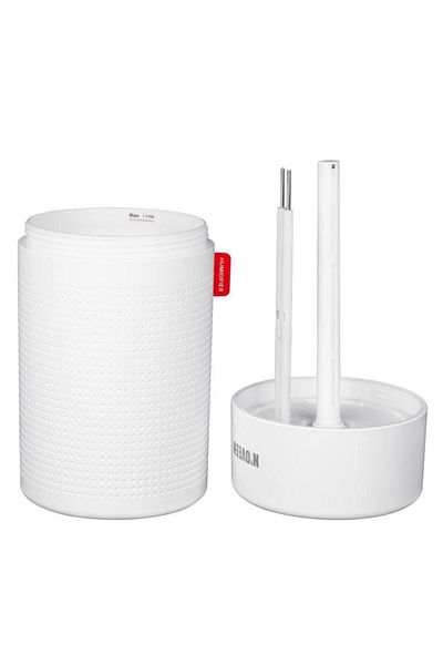 Noveen Mini umidificator de aer Noveen MUH360 White, Ultrasunete, 750 ml, Putere 2.25 W, Baterie 2000 mAh