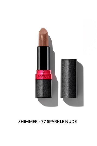 AVON Avon Ultra Colour Shimmer Lipstick Sparkle Nude