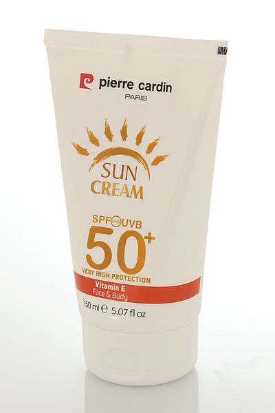 Pierre Cardin 150 ml Protective Sun Cream - 50 SPF, Very High Protection