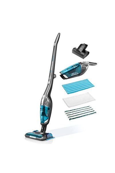 ETA Vertical vacuum cleaner and mop 3 in 1 wireless Moneto II AQUA PLUS 8453 ...