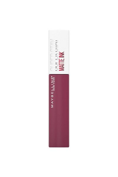 Maybelline New York أحمر شفاه سائل مطفي سوبر ستاي من إنك - إصدار وردي، 165 نجاح