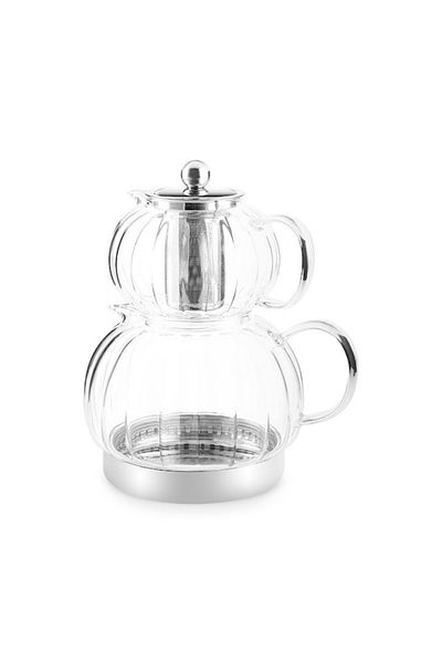 Karaca Aisa Borosilicate Glass Teapot Set