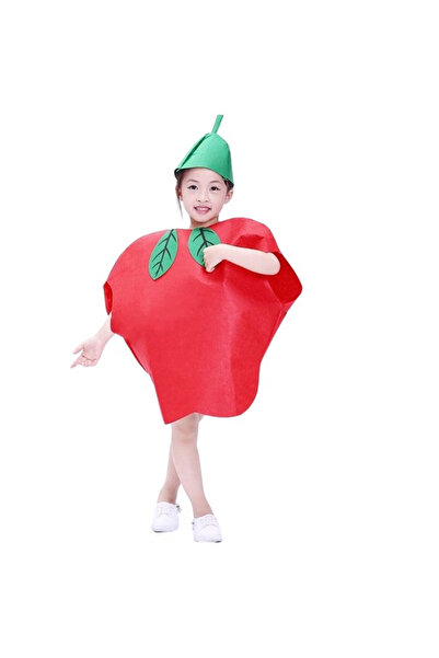 Depox Costum de fructe Măr, roșu, mărime universală