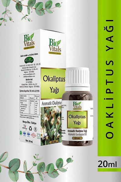 Bio Vitals Eucalyptus 20ml Oil