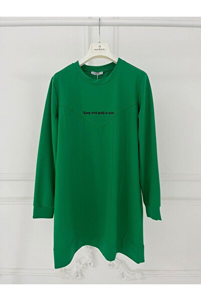 Moodbasic Tekst Vezena Dukserica