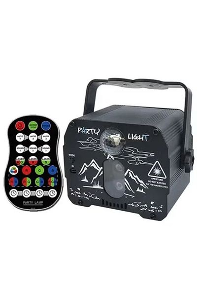 COOYA Remote Control Neon, USB Powered, Portable Mini Disco Neon, Multicolor, for Room Home Disco Deco