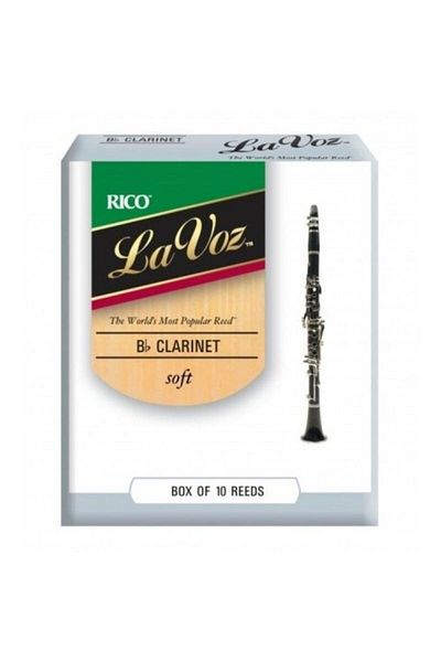 Daddario D\'Addario Woodwinds La Voz Rcc10Sf Sib Clarinet Reed Soft