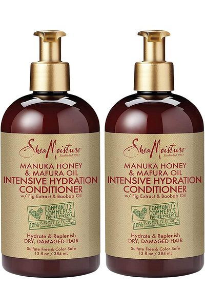 Shea Moisture Manuka Honey And Mafura Oil Intensive Hydration Conditioner For Unisex, 13 Oz.