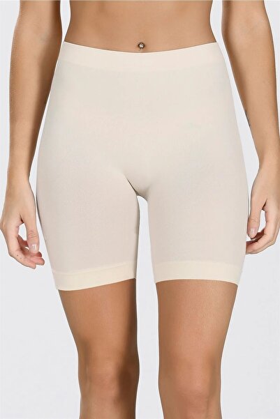 CALİA 3 Pieces Nbb Women's Lycra Long Leg Boxer Briefs Seamless Seamless Assortment