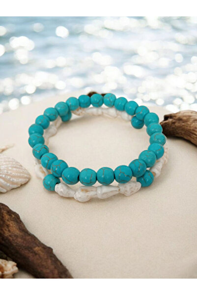 ms denis صدف الفيروز مزيج ثنائي أنيق للغاية