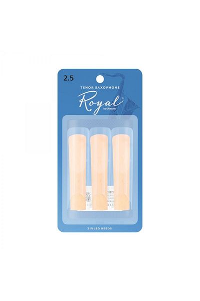 Daddario D\'Addario Woodwinds Royal Rkb0325 Tenor Saxophone Reed (3 Pcs) No:2.5