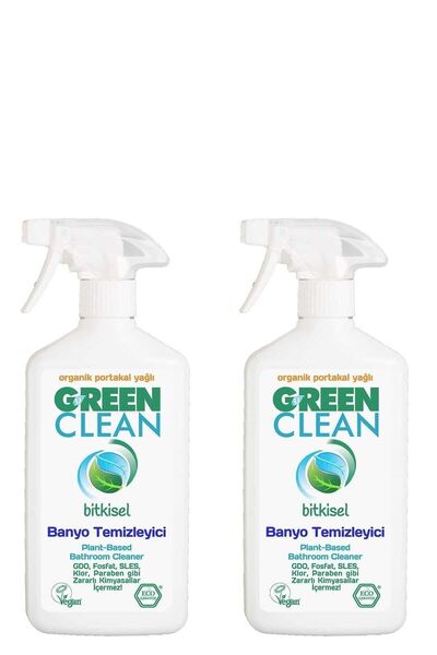 Green Clean Organik Banyo Temizleyicisi 2'li Set