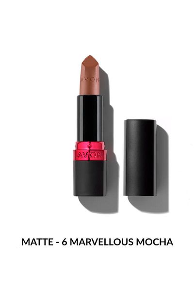 AVON Ultra Colour Matte Lipstick Marvellous Mocha