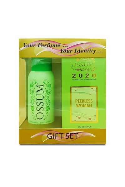 Ossum EDP PEERLESS WOMAN 100ML+ BDS APPEAL 120 ML - GIFT PACK