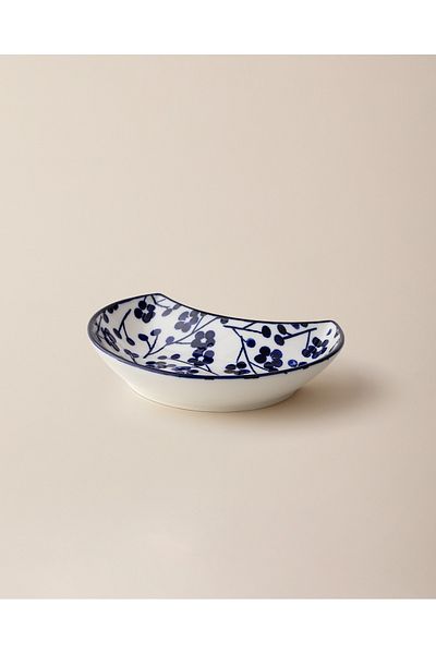 Madame Coco Rêve Bleu Ange New Bone China Service Plate - 15 cm - Blue/White