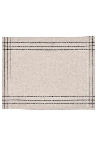 IKEA Place mat, dark grey/natural, 35x45 cm