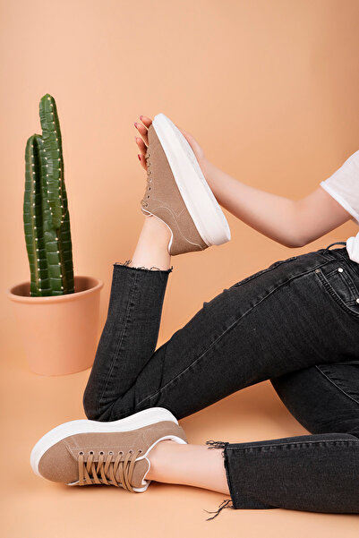 Luis Toronto Lt101 Light Brown Women's Sneaker