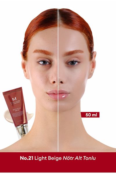 Missha Multifunctional m Perfect Cover Bb Cream with Perfect Coverage Ex Spf42/Pa+++ No.21 (50ml)