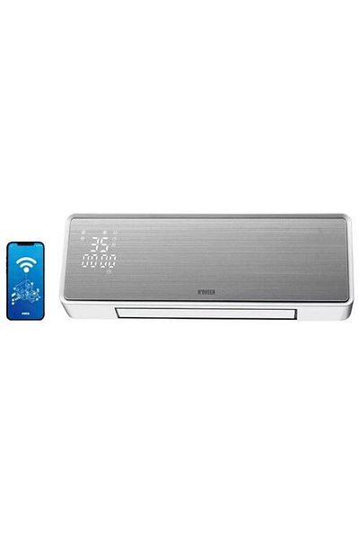 Noveen Aeroterma de perete NOVEEN HC3299, Wifi smart TUYA, Afisaj LED, Termostat, 2 trepte de putere (Alb)