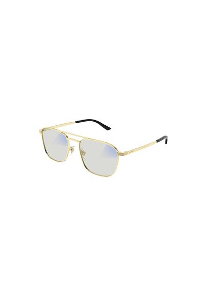 Gucci Gg 1881S 005 54 Unisex Pilot Gold Metal Sunglasses