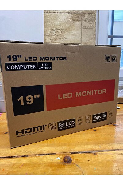 ip teknoloji3d 19" Inç Fullhd 5ms Hdmı Vga Led 60hz Monitör