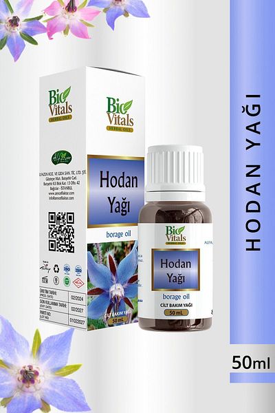 Bio Vitals Borage Oil - 50 ml Capacity