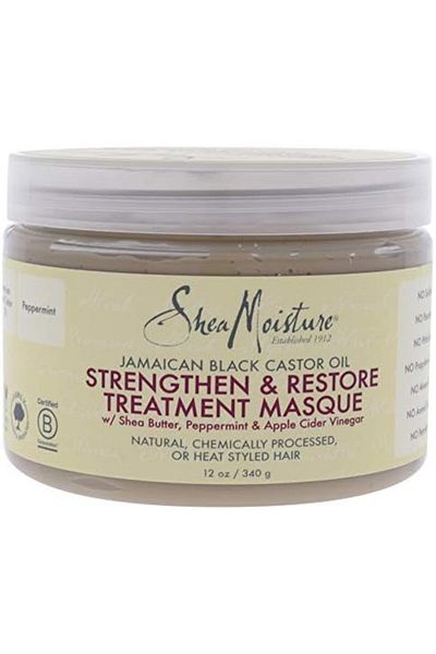 Shea Moisture Jamaican Black Castor Oil Treatment Masque For Dry Hair