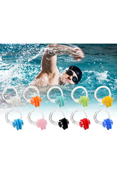 ASLANKAR Yeni model silikon burun tıkacı deniz,havuz,yüzme,spor oyunları için...