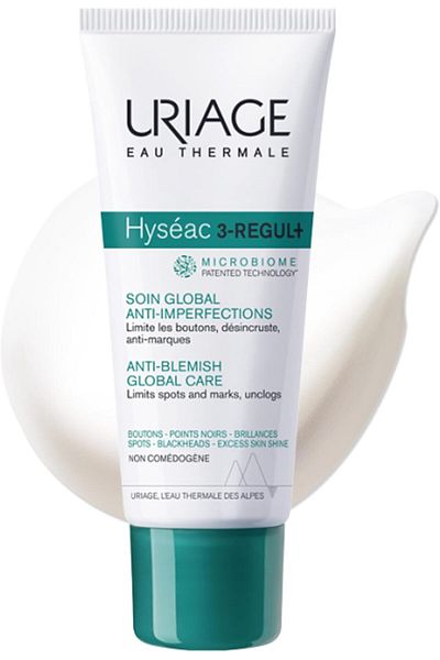 Uriage Hyseac 3-regul+ Face Moisturizer For Oily Skin Prone To Acne