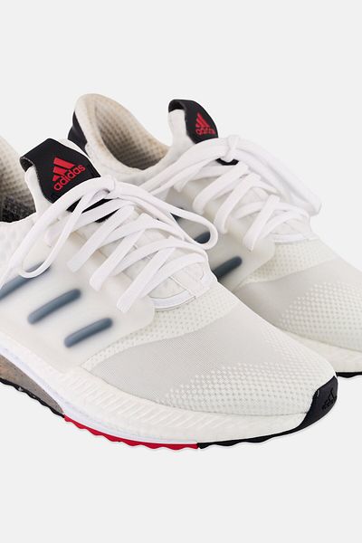 adidas Men Xplrboost Lace Up Running Shoes, White