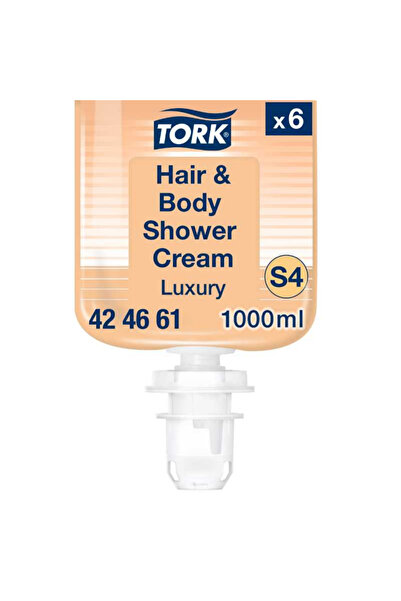 TORK Luxury Hair and Body Liquid Soap 1 Liter X 6 Pieces (424661)