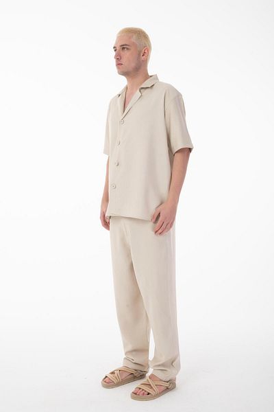 Rocqerx R-4422 Short Sleeve Shirt Zippered Pants Set